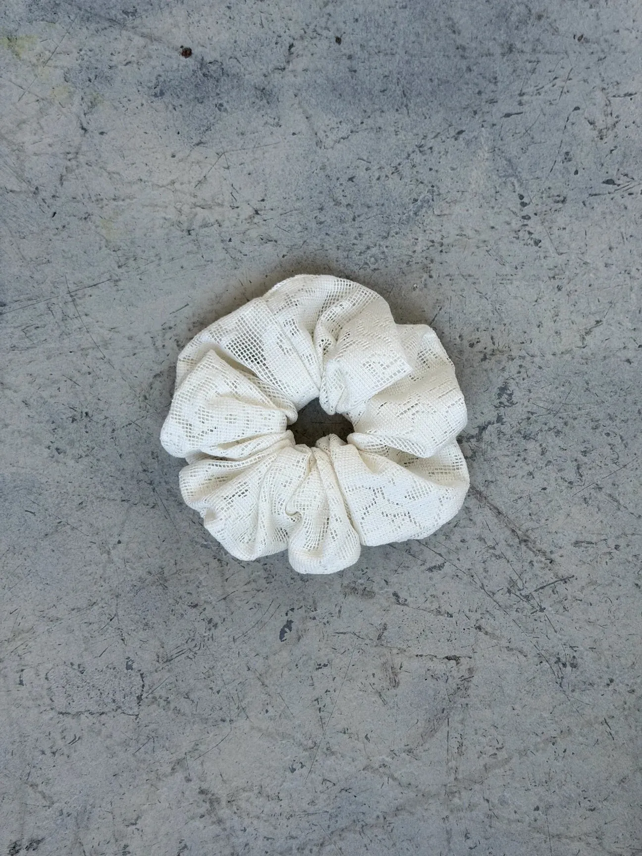 A Bronze Age | Oversized Cotton Scrunchie - Tabitha Lace sold by Fort