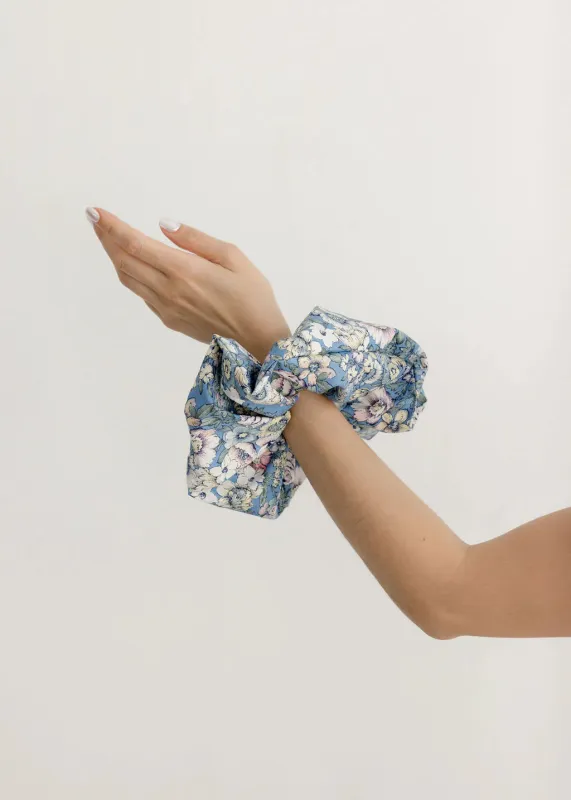 A Bronze Age | Oversized Cotton Scrunchie - Faerie Floral sold by Fort
