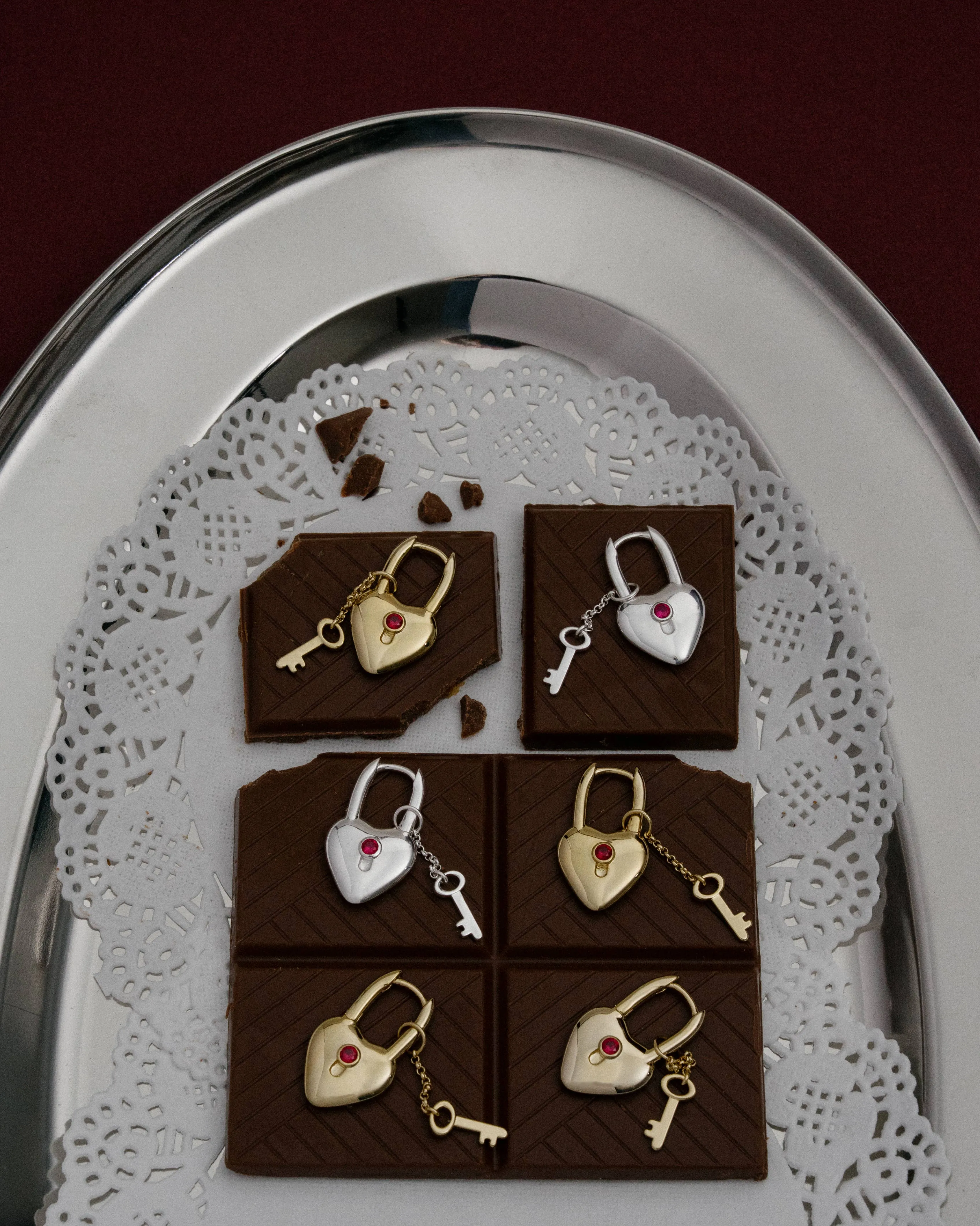 Kara Yoo | Loula Hoops - Silver sold by Fort product image thumbnail 3