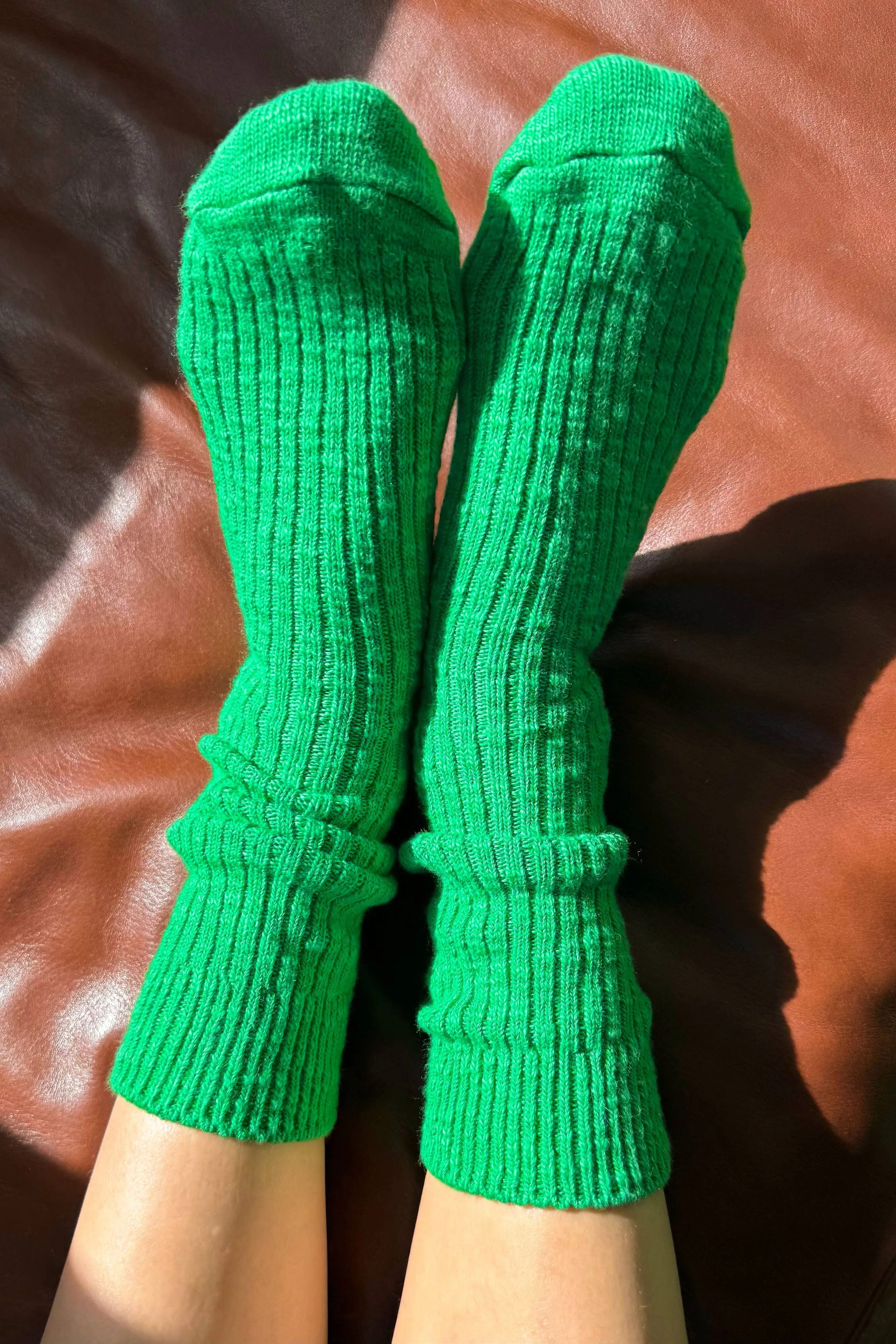 Le Bon Shoppe | Cottage Socks - Spring Green sold by Fort