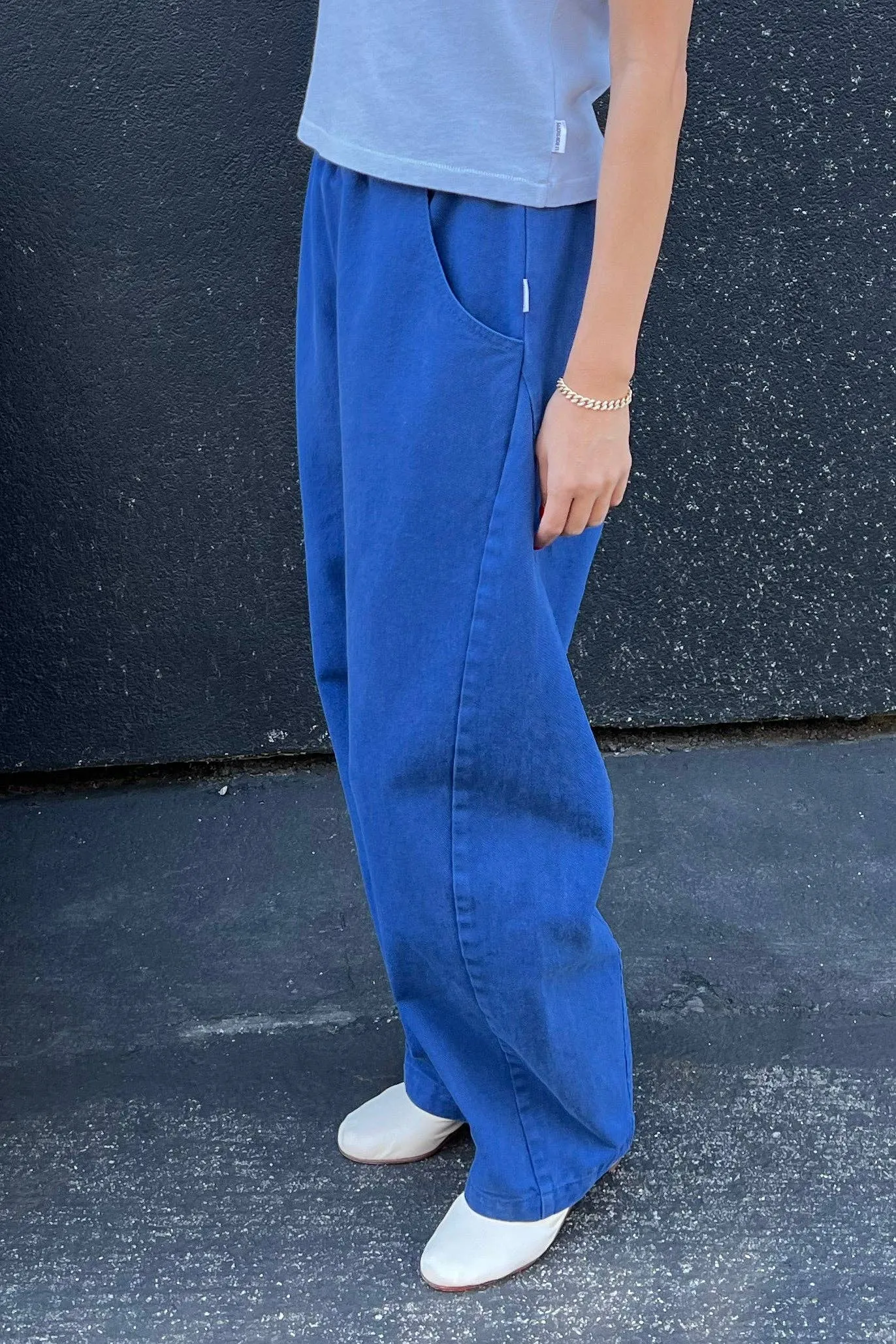 Le Bon Shoppe | LONG Arc Pants - Azure sold by Fort product image thumbnail 3