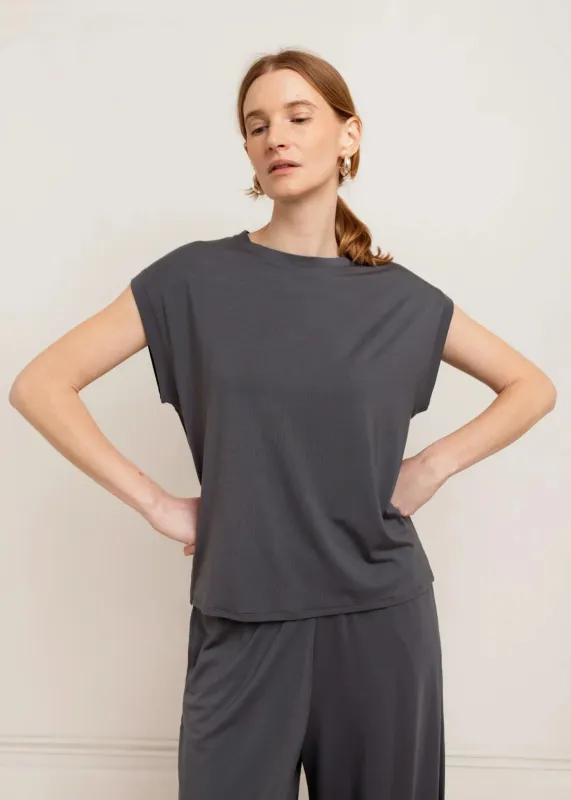 Paper Label | Tilda Sleeveless Shirt - Turbulence made by PAPER LABEL