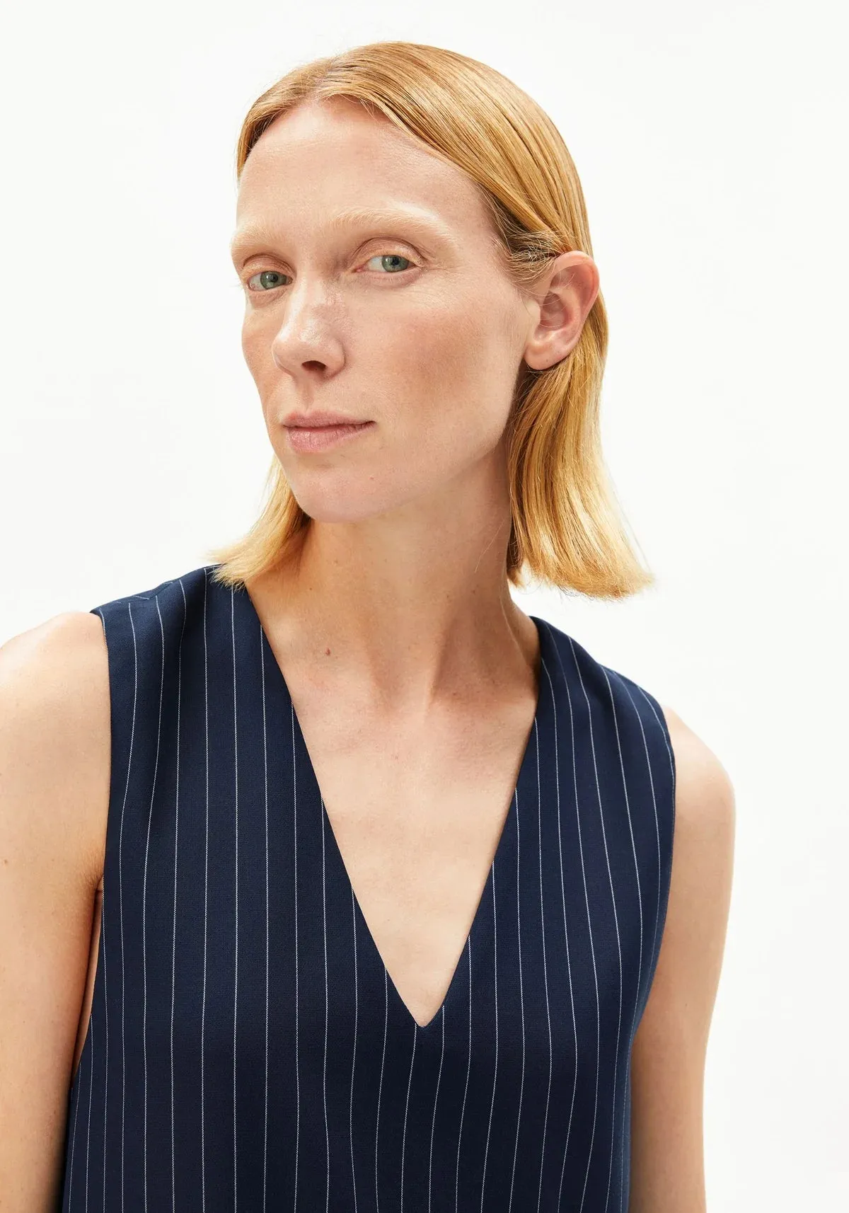 ARMEDANGELS | Pinstripe Pinaafo Dress sold by Fort product image thumbnail 3