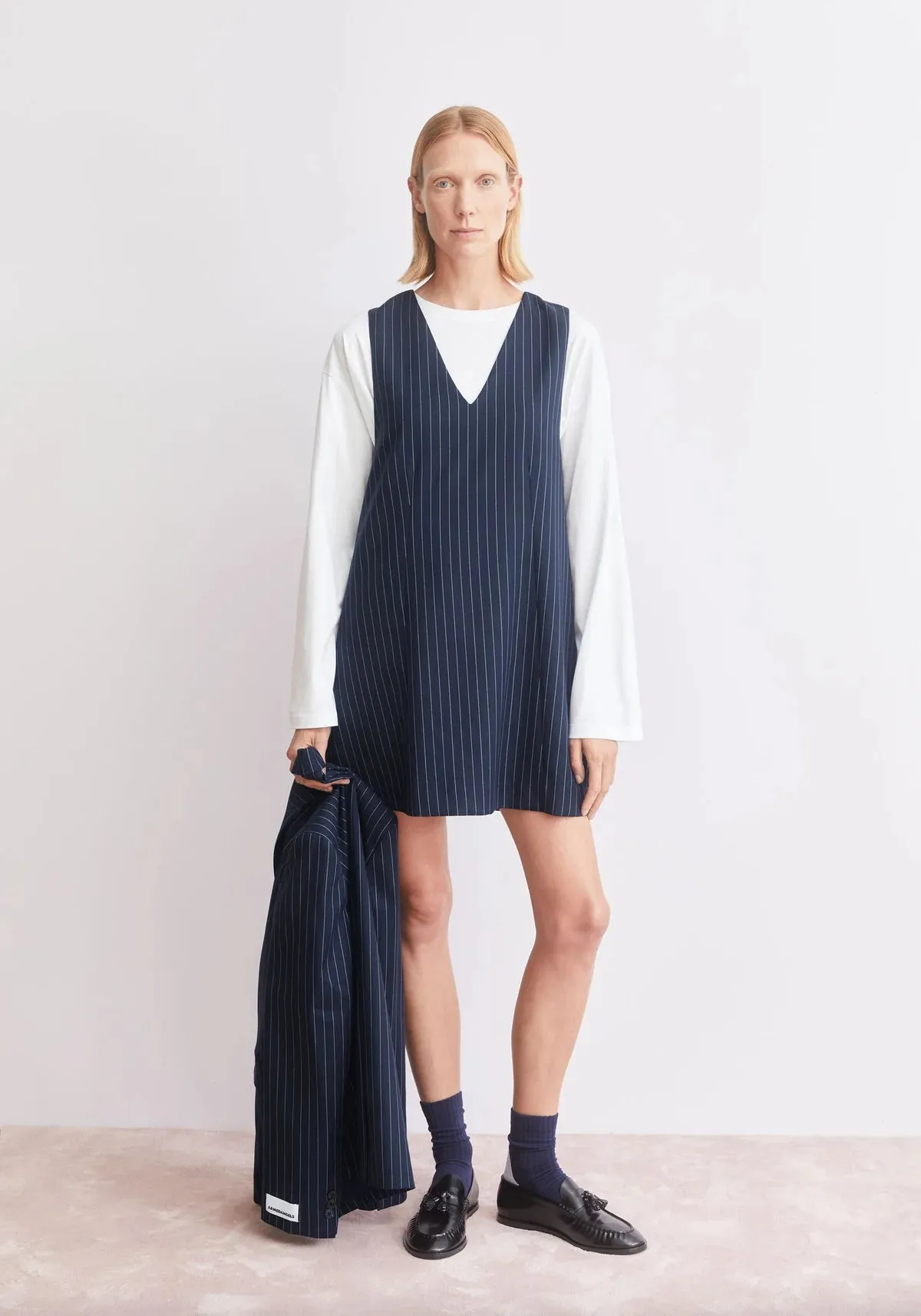ARMEDANGELS | Pinstripe Pinaafo Dress sold by Fort product image thumbnail 2