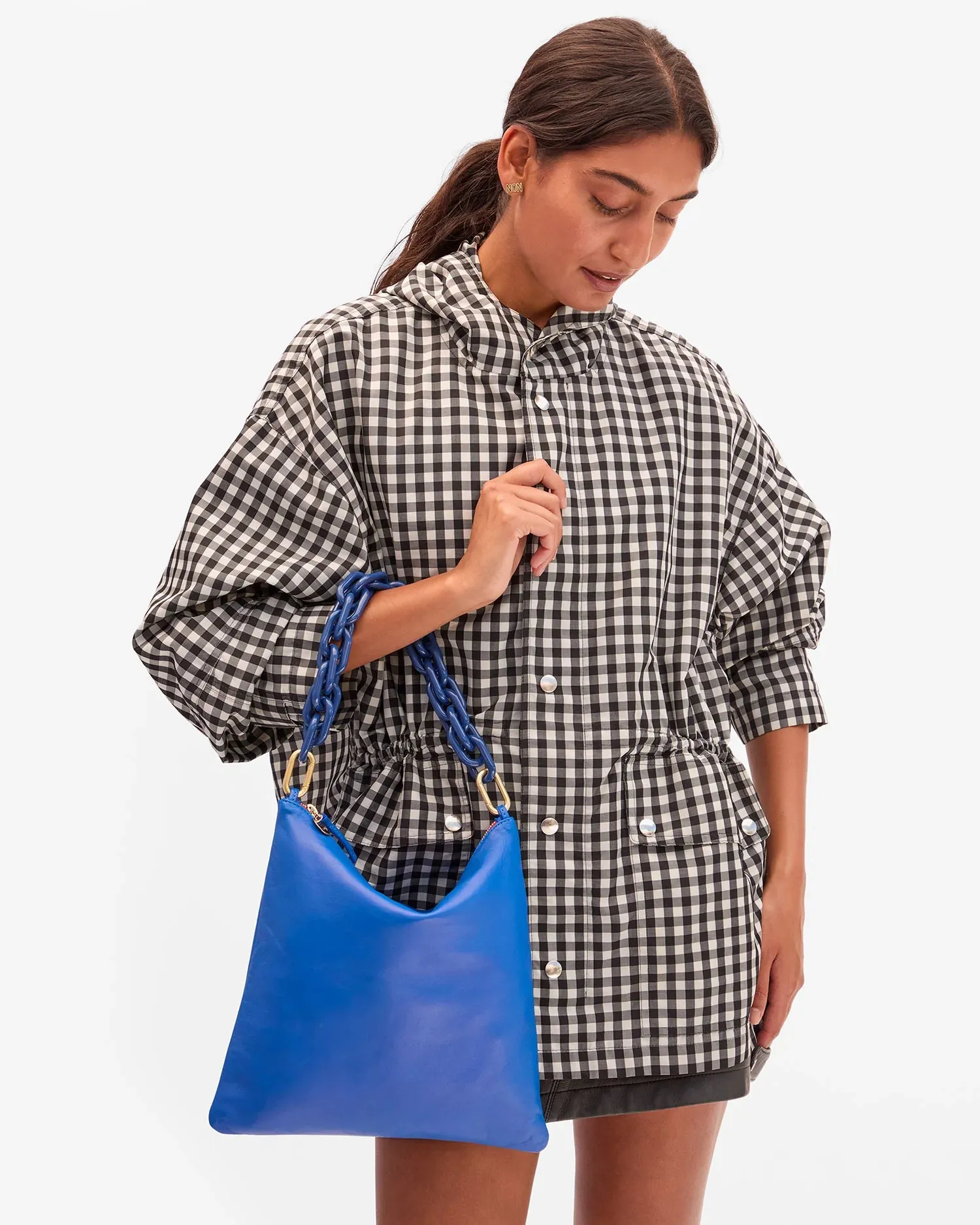 Clare V. | Shortie Strap Resin - French Blue sold by Fort product image thumbnail 2