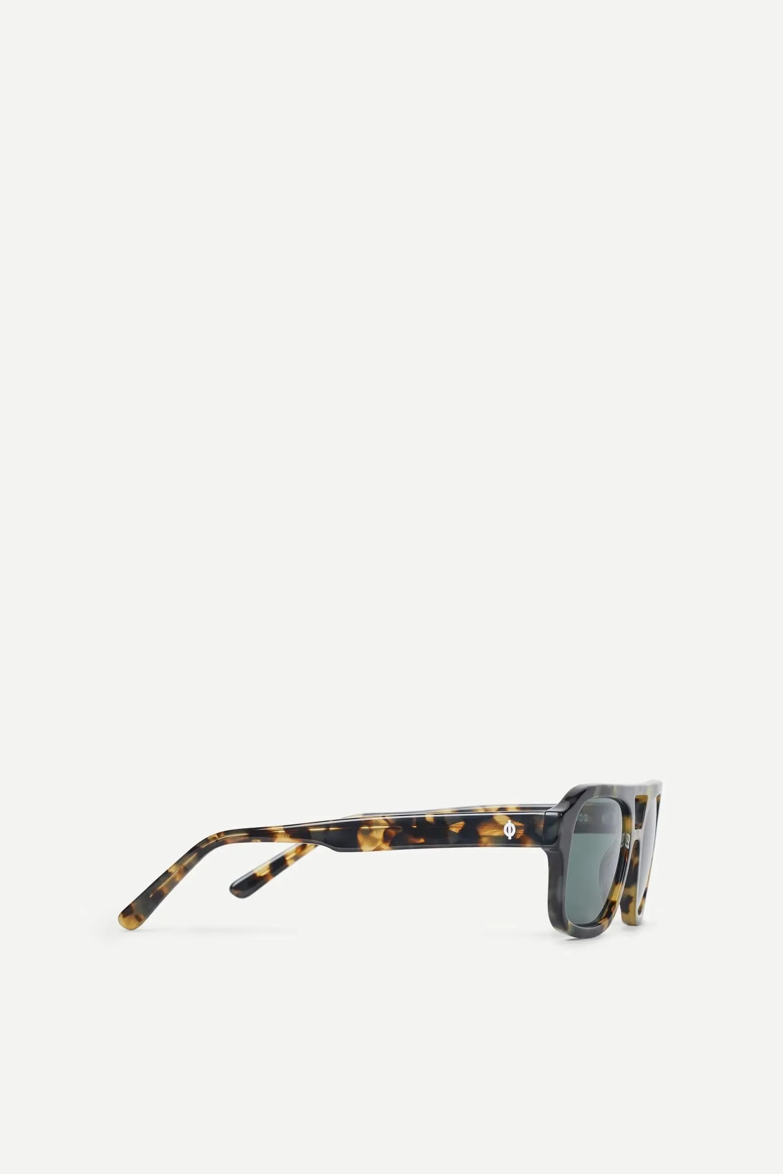 Samsøe Samsøe | Saloyd Sunglasses - Yellow Tortoise - Unisex sold by Fort product image thumbnail 3