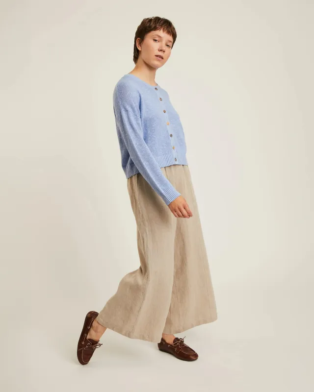 Naïf | Alessia Cardigan - Sky Blue made by NAIF