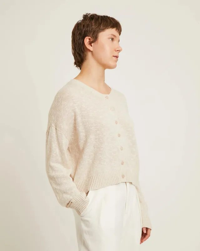 Naïf | Alessia Cardigan - Oat made by NAIF