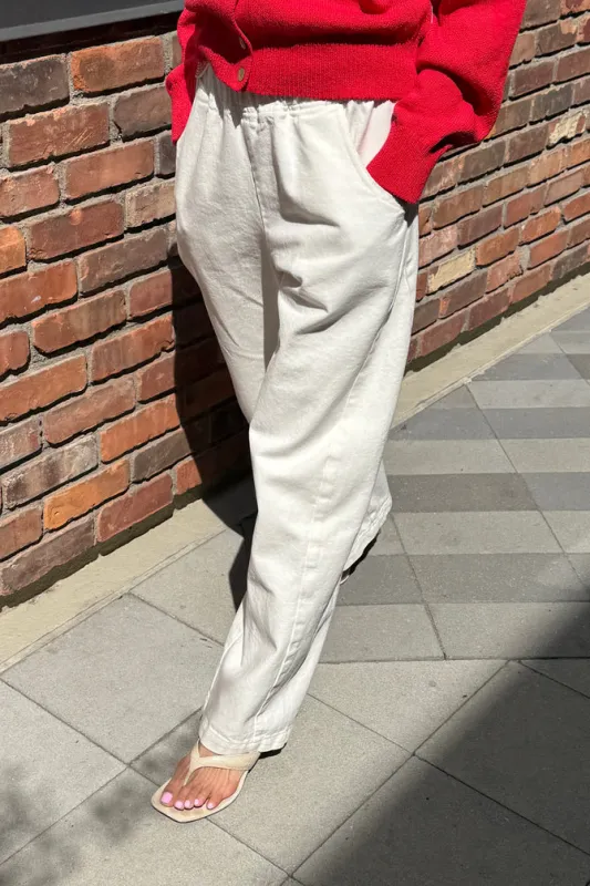 Le Bon Shoppe | LONG Arc Pants - Milk made by Le Bon Shoppe