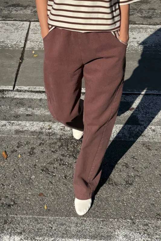 Le Bon Shoppe | LONG Arc Pants - Chocolate made by Le Bon Shoppe