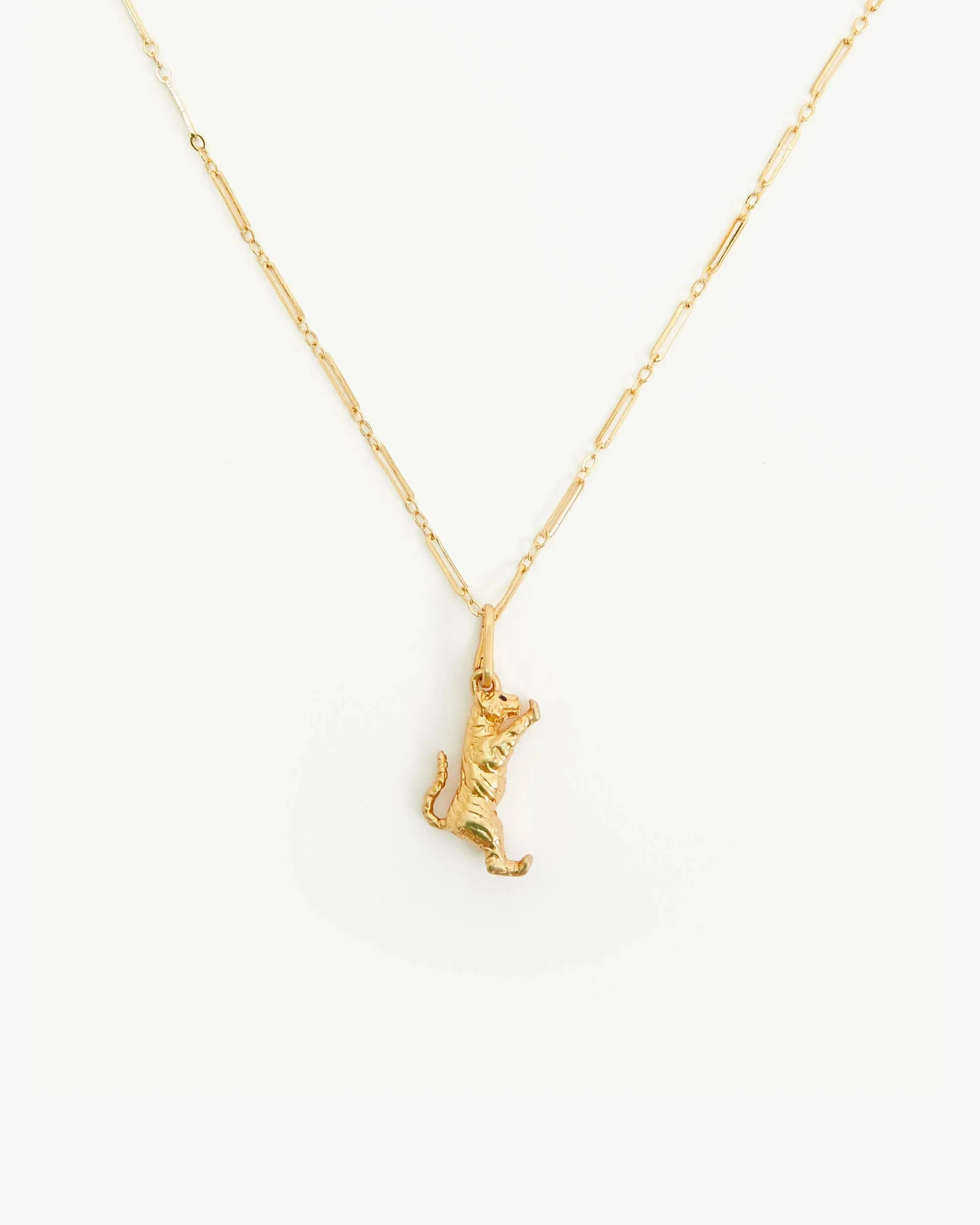 Clare V. | Fine Paperclip Charm Chain 24" sold by Fort product image thumbnail 4