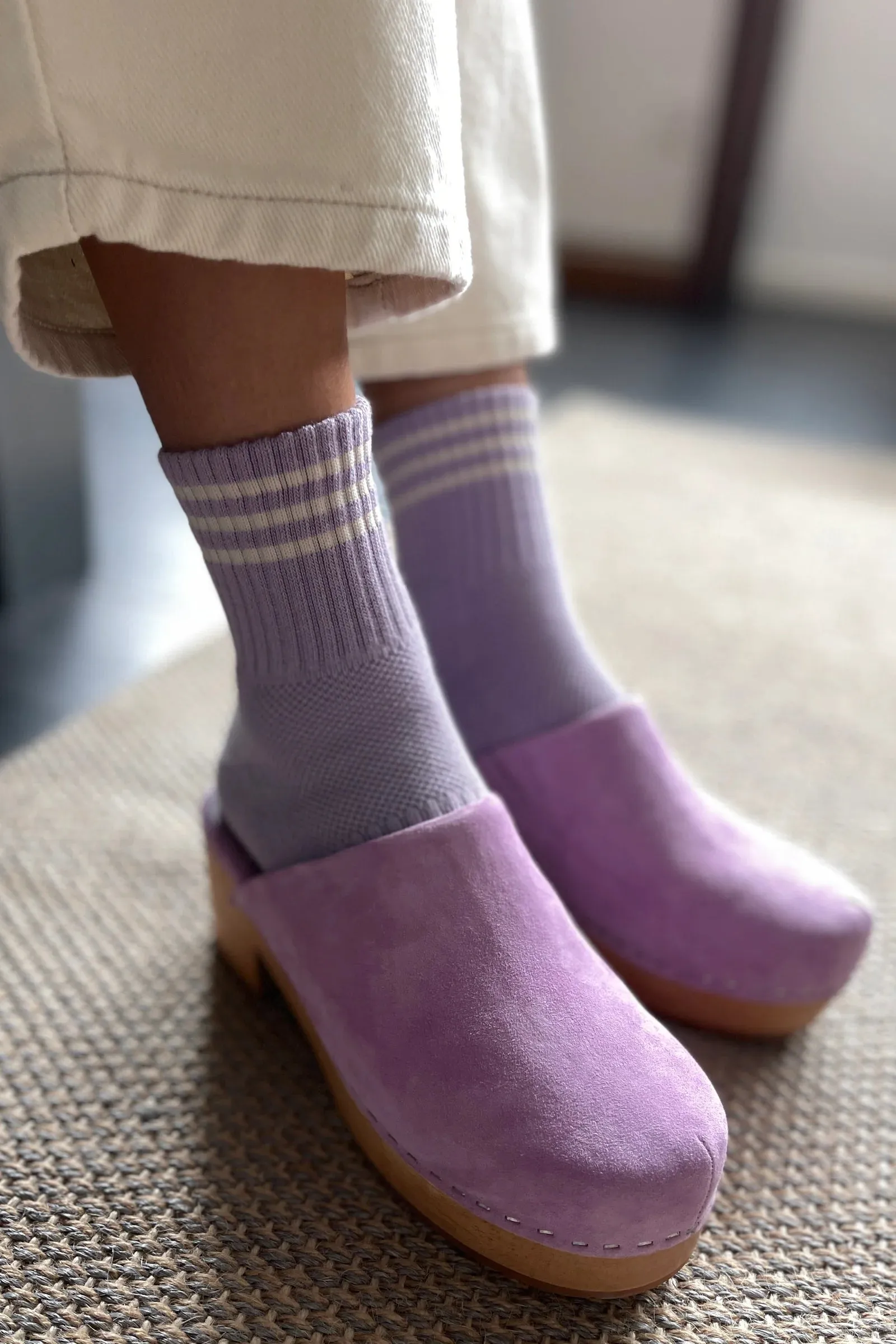 Le Bon Shoppe | Girlfriend Socks - Iris sold by Fort