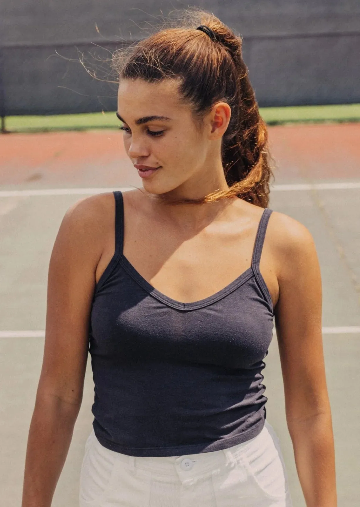 Jungmaven | Spaghetti Tank - Black sold by Fort