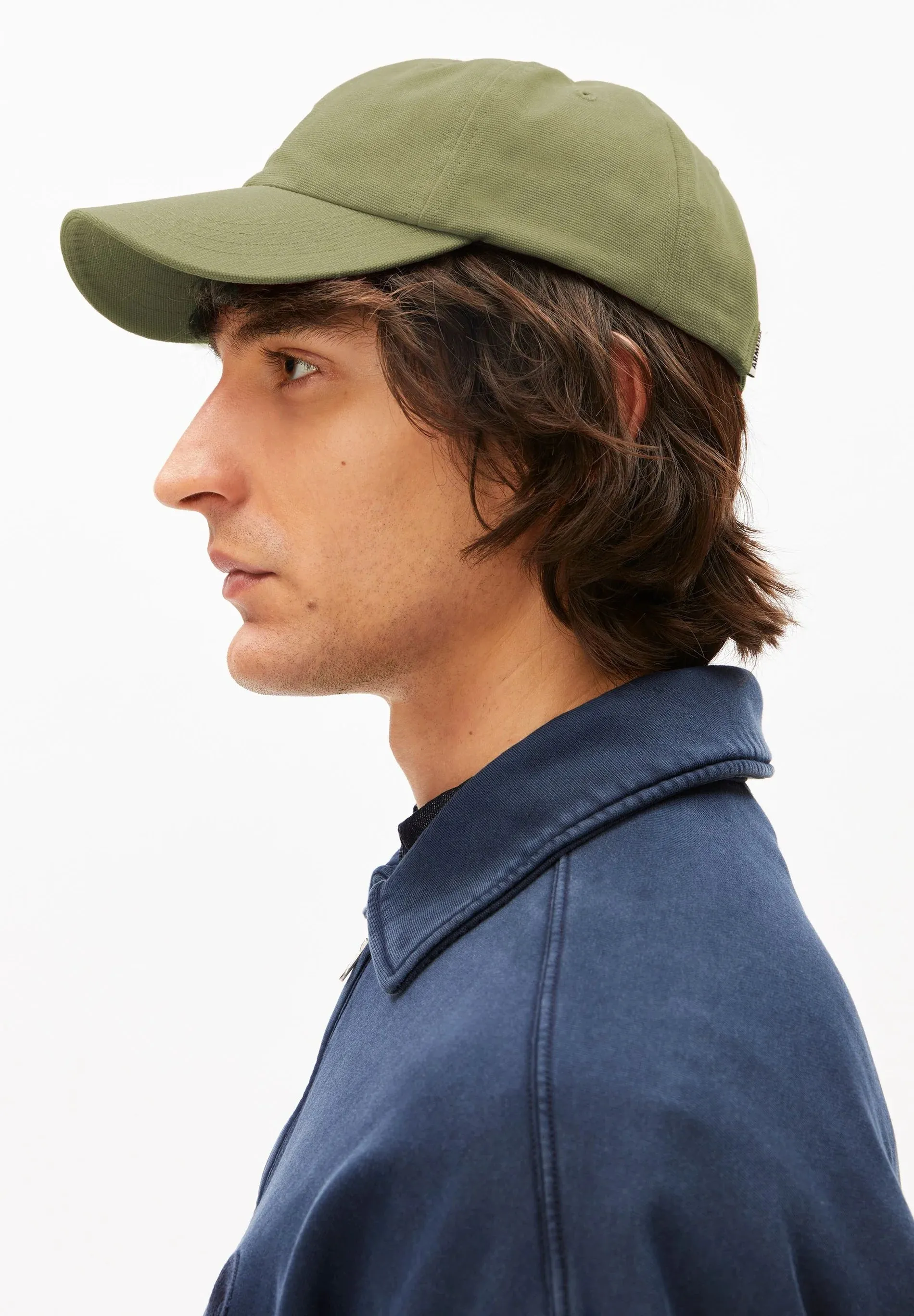 ARMEDANGELS | Yenaas Bold Cap - Fatigue Green - Unisex sold by Fort product image thumbnail 3