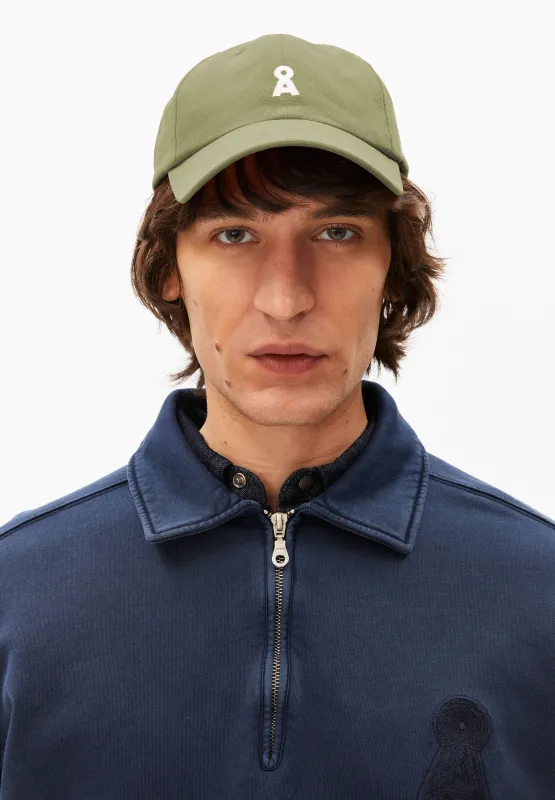 ARMEDANGELS | Yenaas Bold Cap - Fatigue Green - Unisex made by Armedangels
