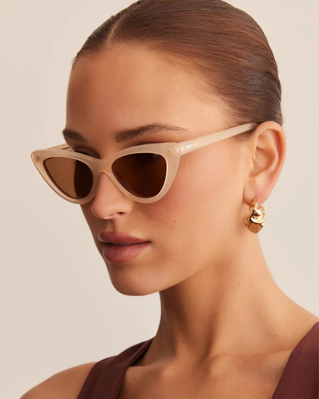 Banbé | Isla Sunglasses - Pearl/Honey sold by Fort