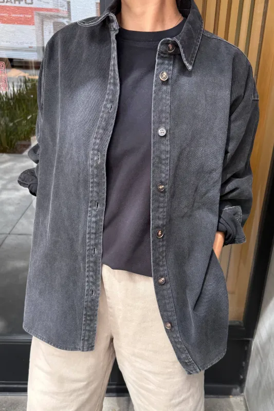 Le Bon Shoppe | Theo Jacket - Black Denim made by Le Bon Shoppe