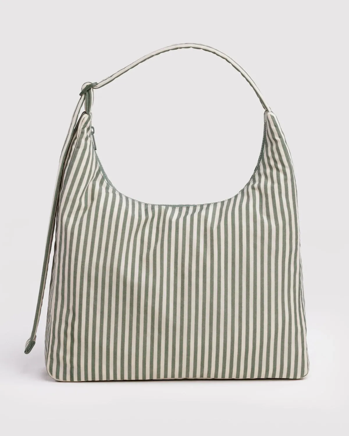 Baggu | Nylon Shoulder Bag - Sage Stripe sold by Fort
