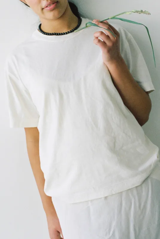 Merge | Hemp Rover Tee - Natural/ Undyed made by Fort