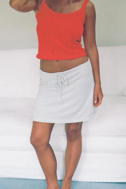 Merge | Hemp Lazy Skort - Daydream Stripes made by Fort
