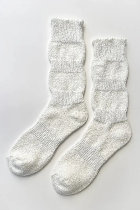Le Bon Shoppe | Airy Puffin Sock | Salt made by Fort