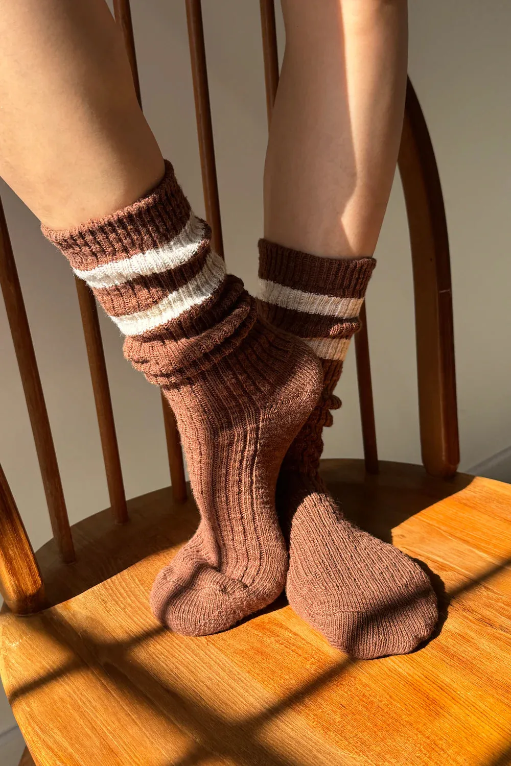 Le Bon Shoppe | Cottage Varsity Socks - Bear sold by Fort