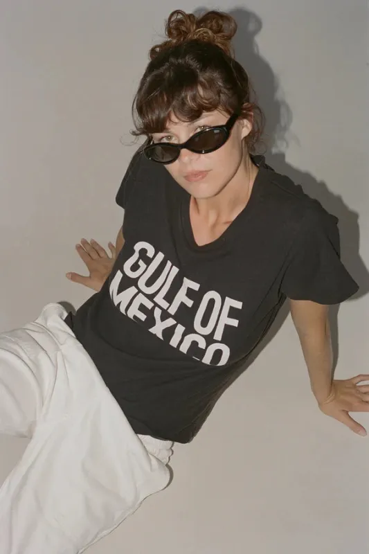 Jungmaven | Gulf of Mexico Lorel Tee - Black - Unisex made by Fort