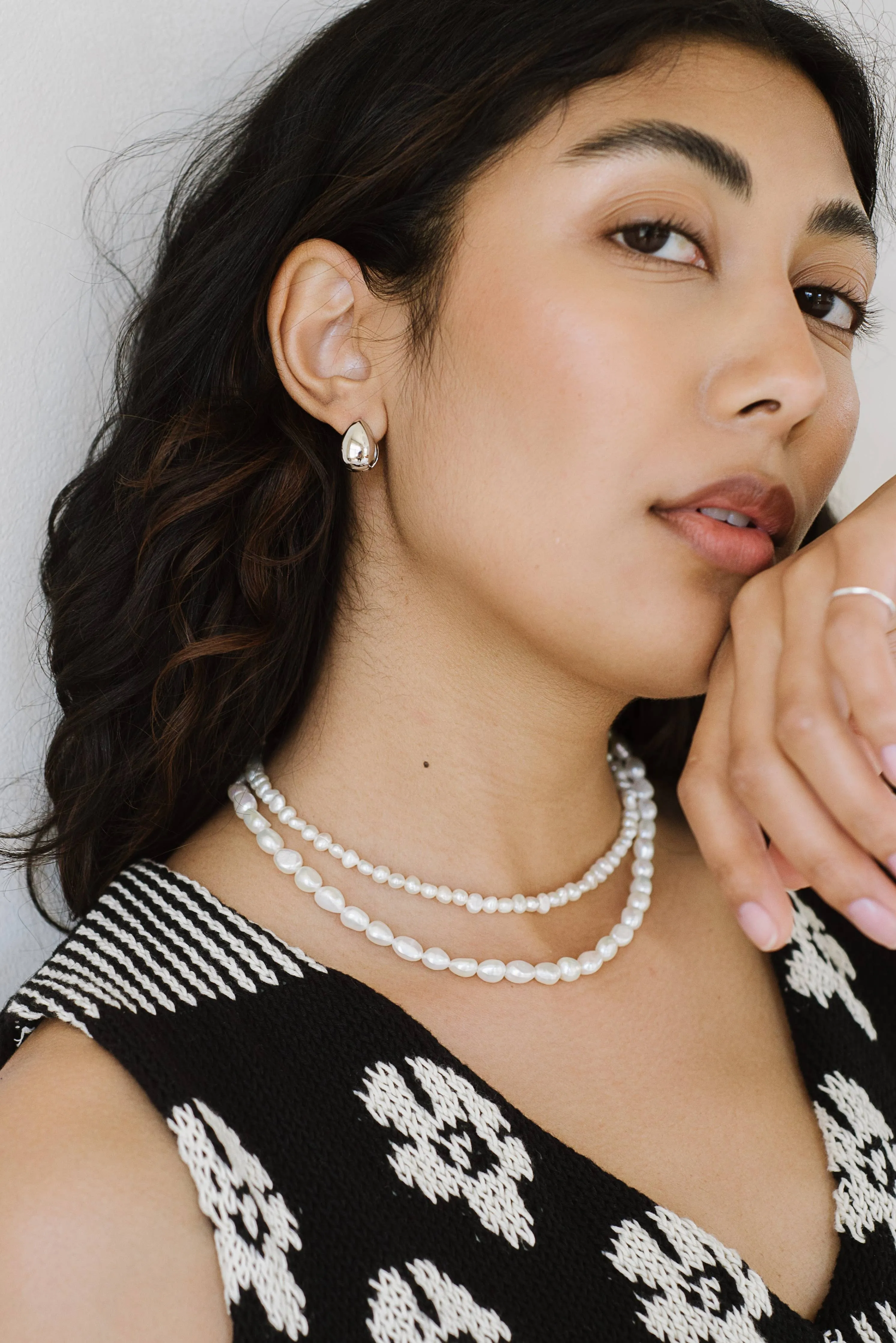 Kara Yoo | Rice Pearl Necklace sold by Fort product image thumbnail 2