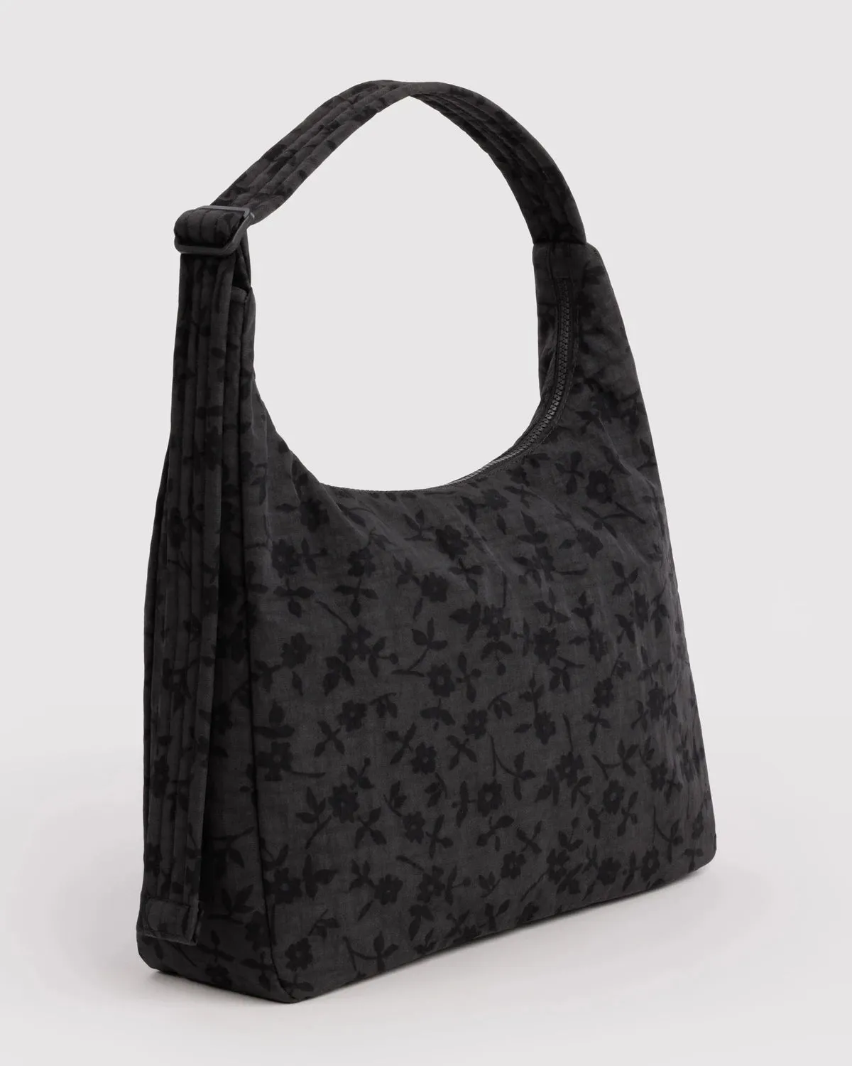 Baggu | Nylon Shoulder Bag - Charcoal Ditsy Floral sold by Fort product image thumbnail 2