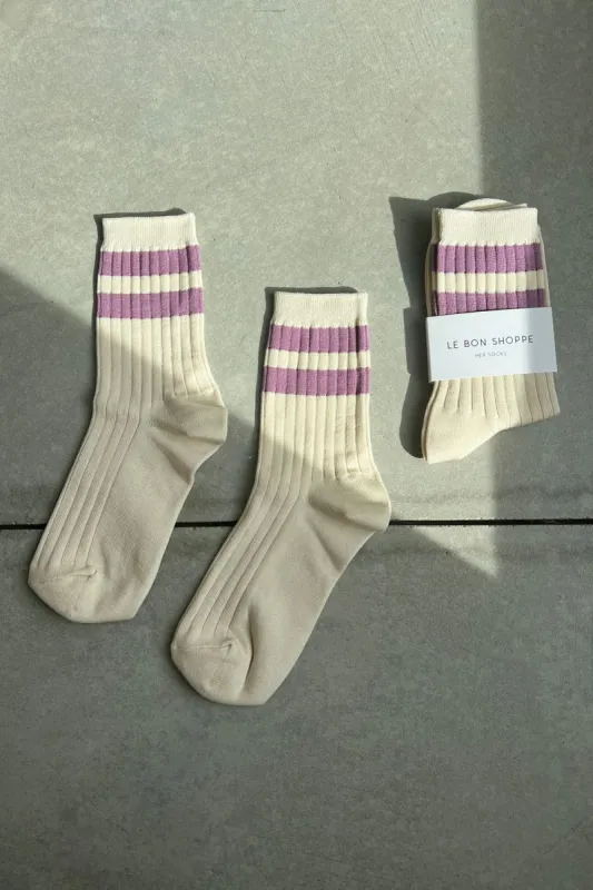 Le Bon Shoppe | Her Varsity Socks - Azalema sold by Fort