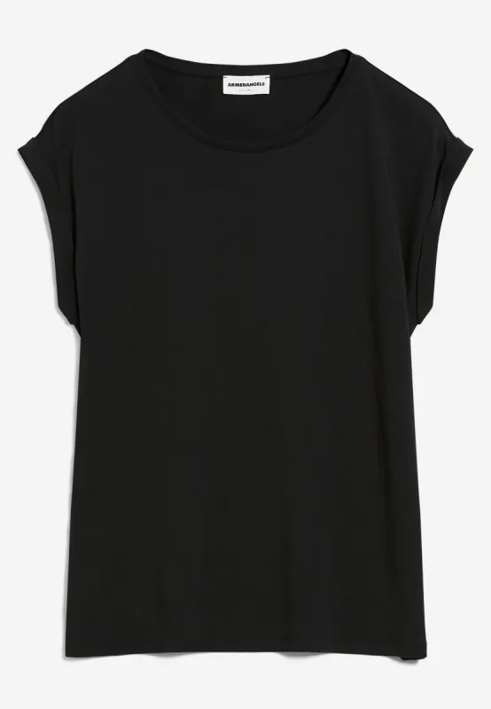 Armed Angels | Idaara Tee - Black sold by Fort