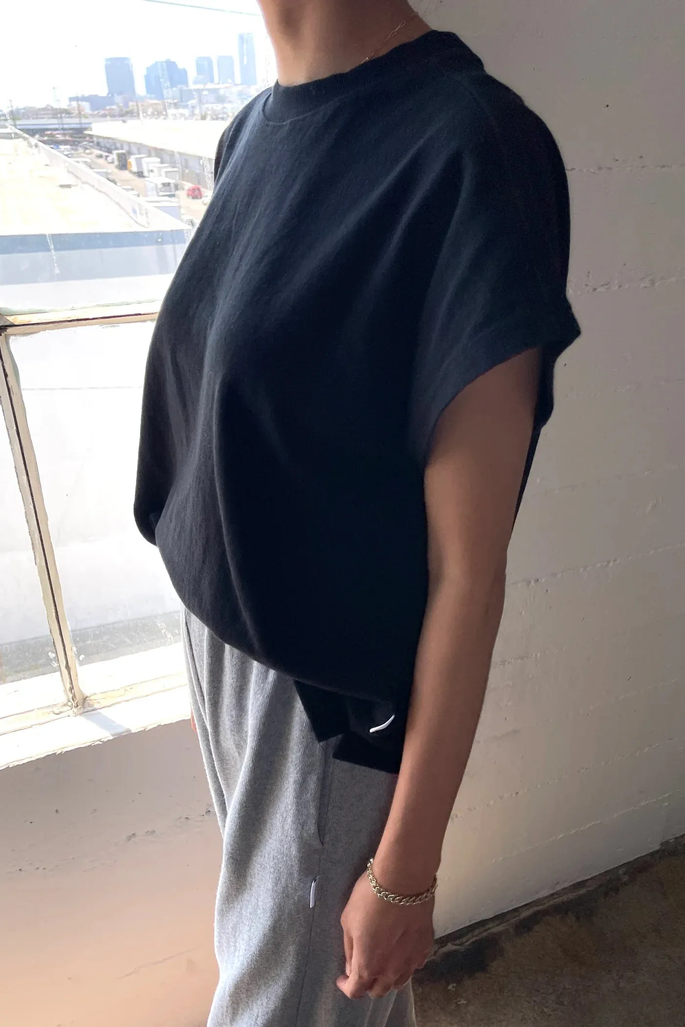 Le Bon Shoppe | Jeanne Tee - Black sold by Fort product image thumbnail 2