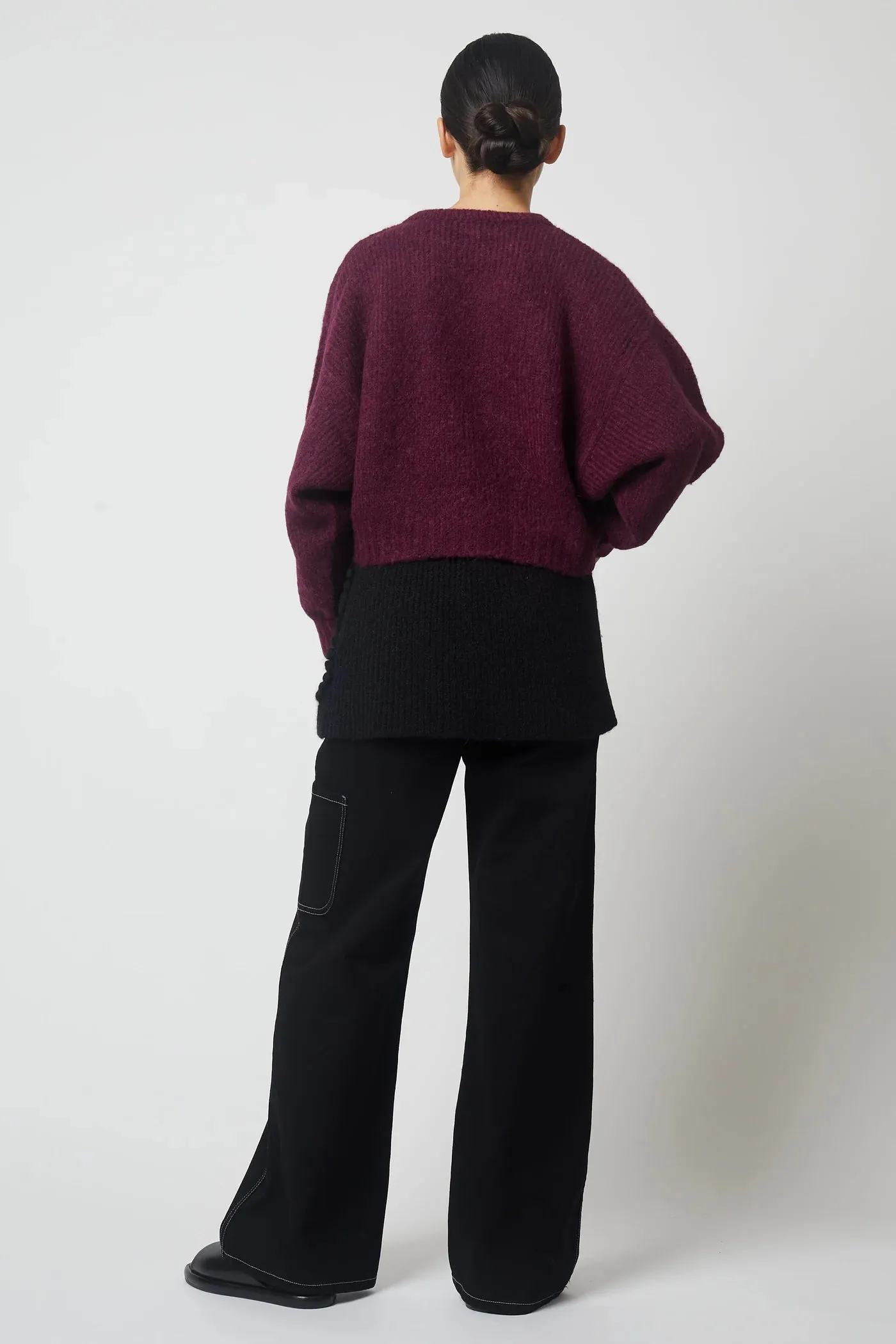 Atelier Delphine | Balloon Sleeve Sweater - Cream sold by Fort product image thumbnail 2