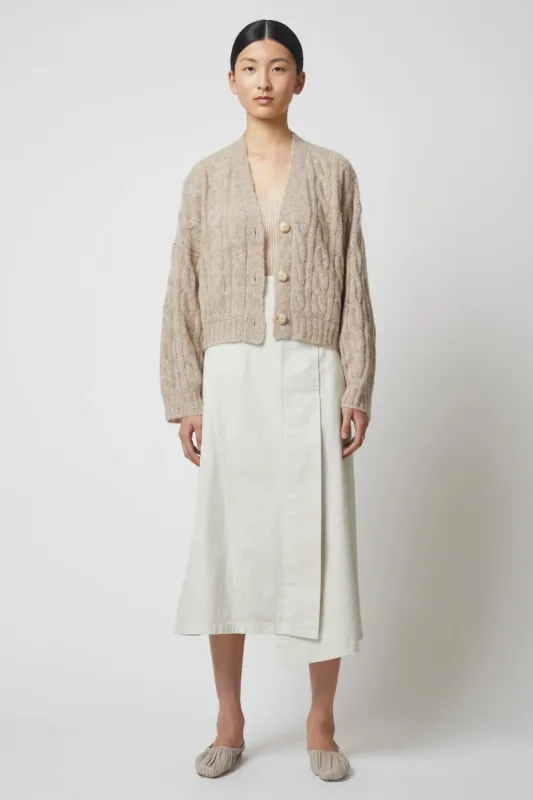 Atelier Delphine | Tristan Cardigan - Sand sold by Fort