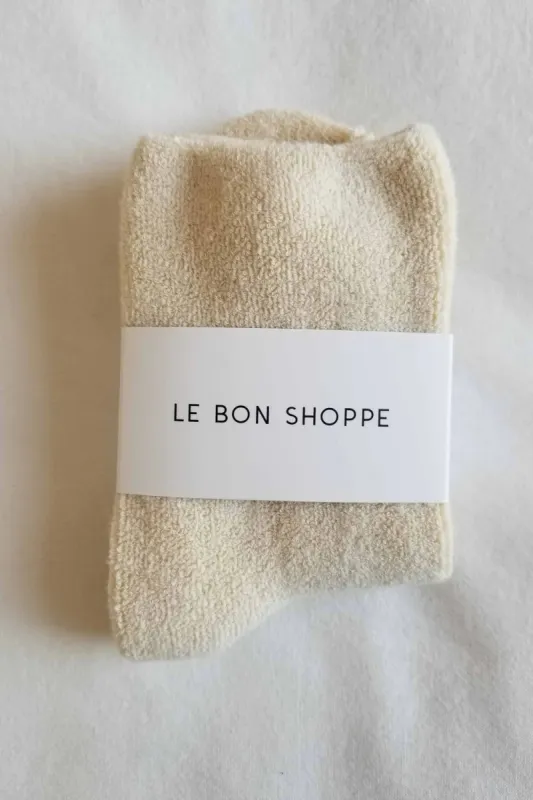 Le Bon Shoppe | Cloud Sock - Ecru sold by Fort