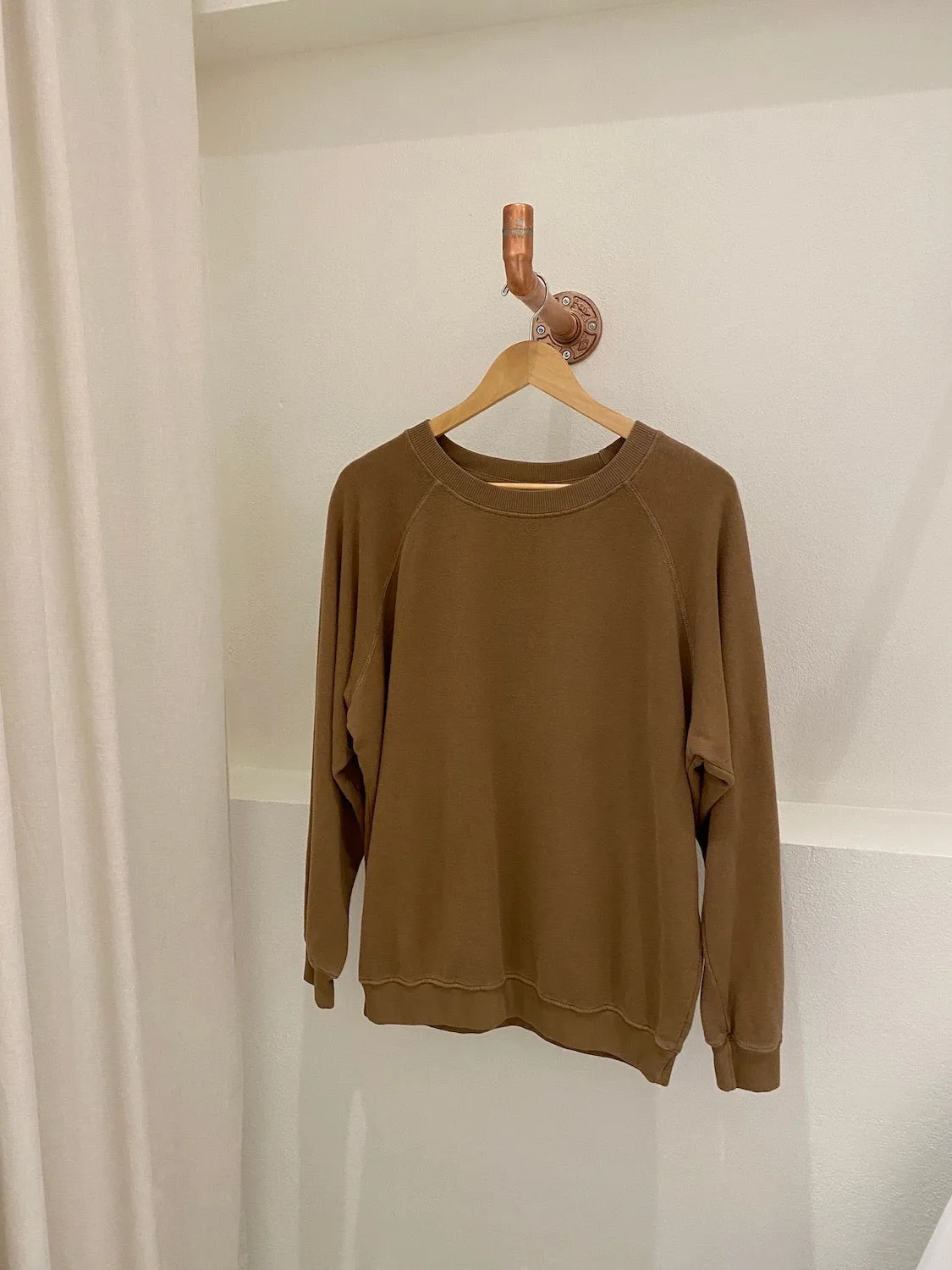 Jungmaven | Bonfire Raglan Sweatshirt Coyote sold by Fort product image thumbnail 3