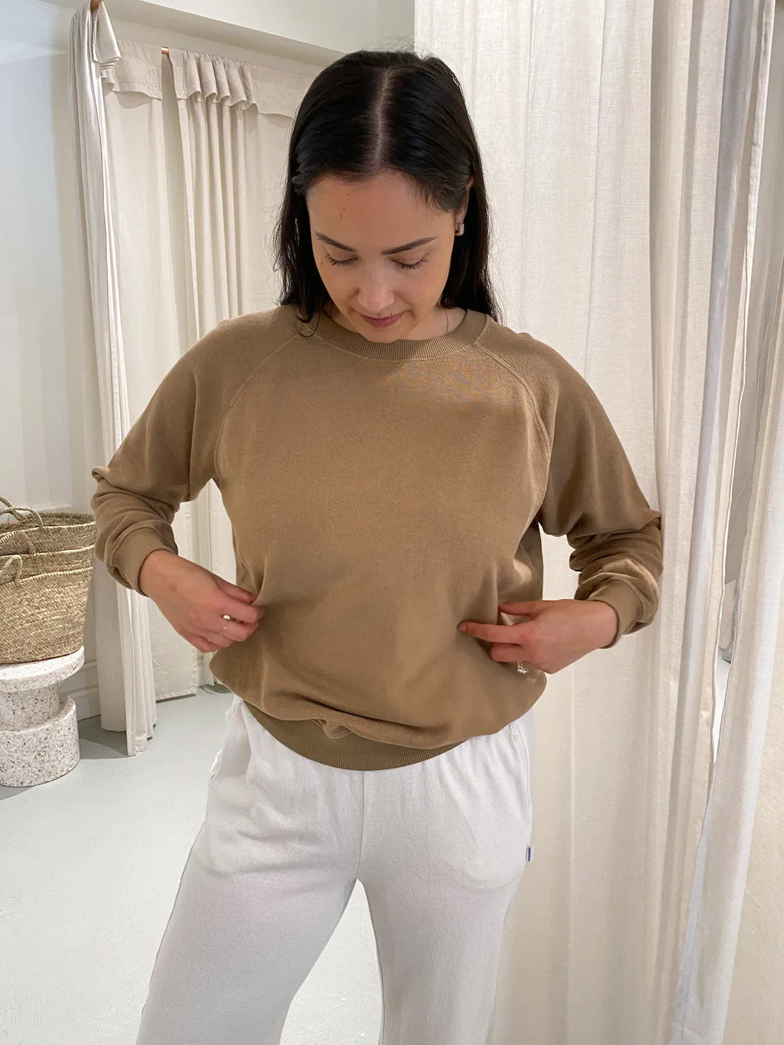 Jungmaven | Bonfire Raglan Sweatshirt Coyote sold by Fort product image thumbnail 2