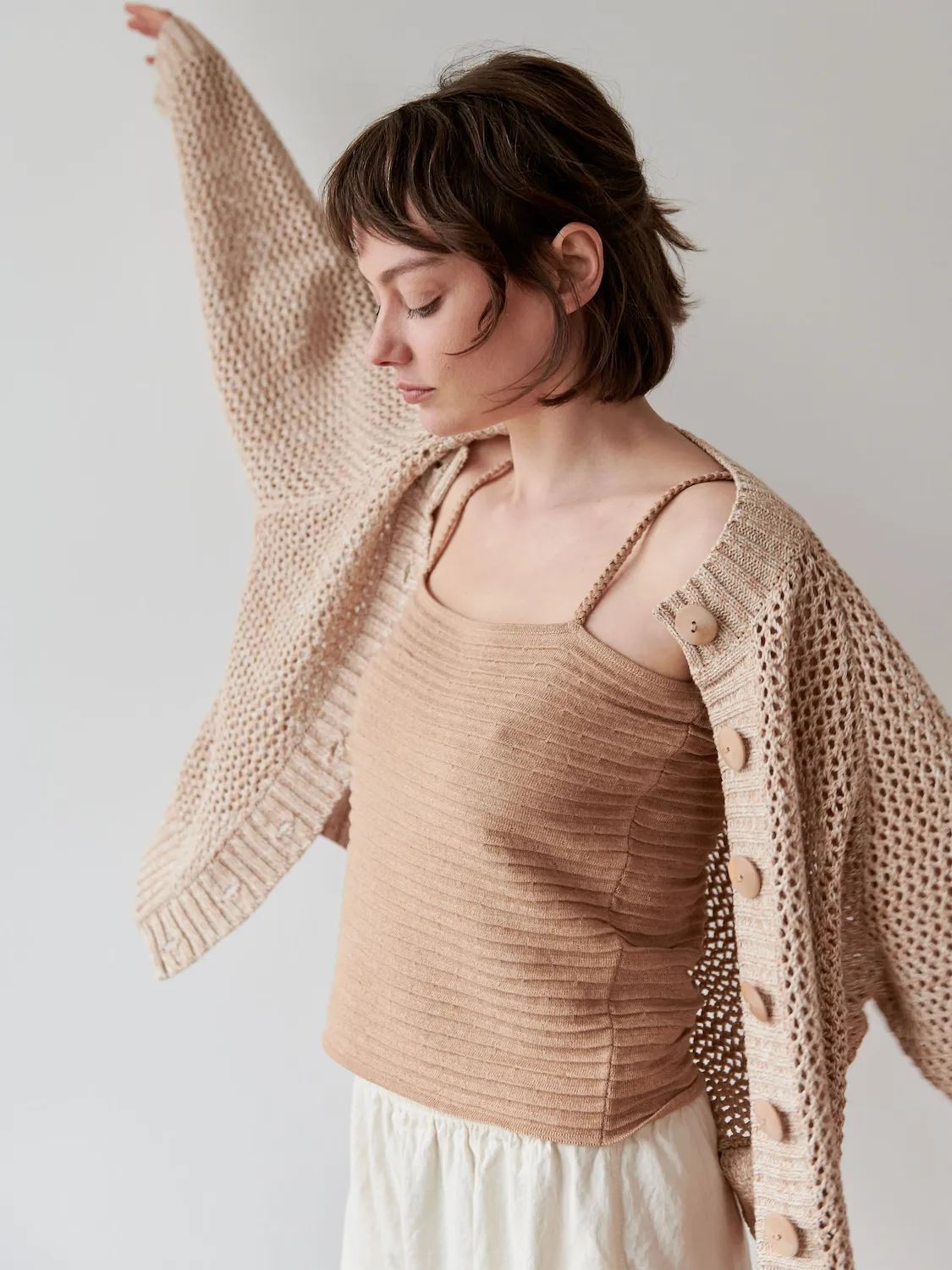 Copy of Wol Hide | Ripple Cami - Sand sold by Fort product image thumbnail 5