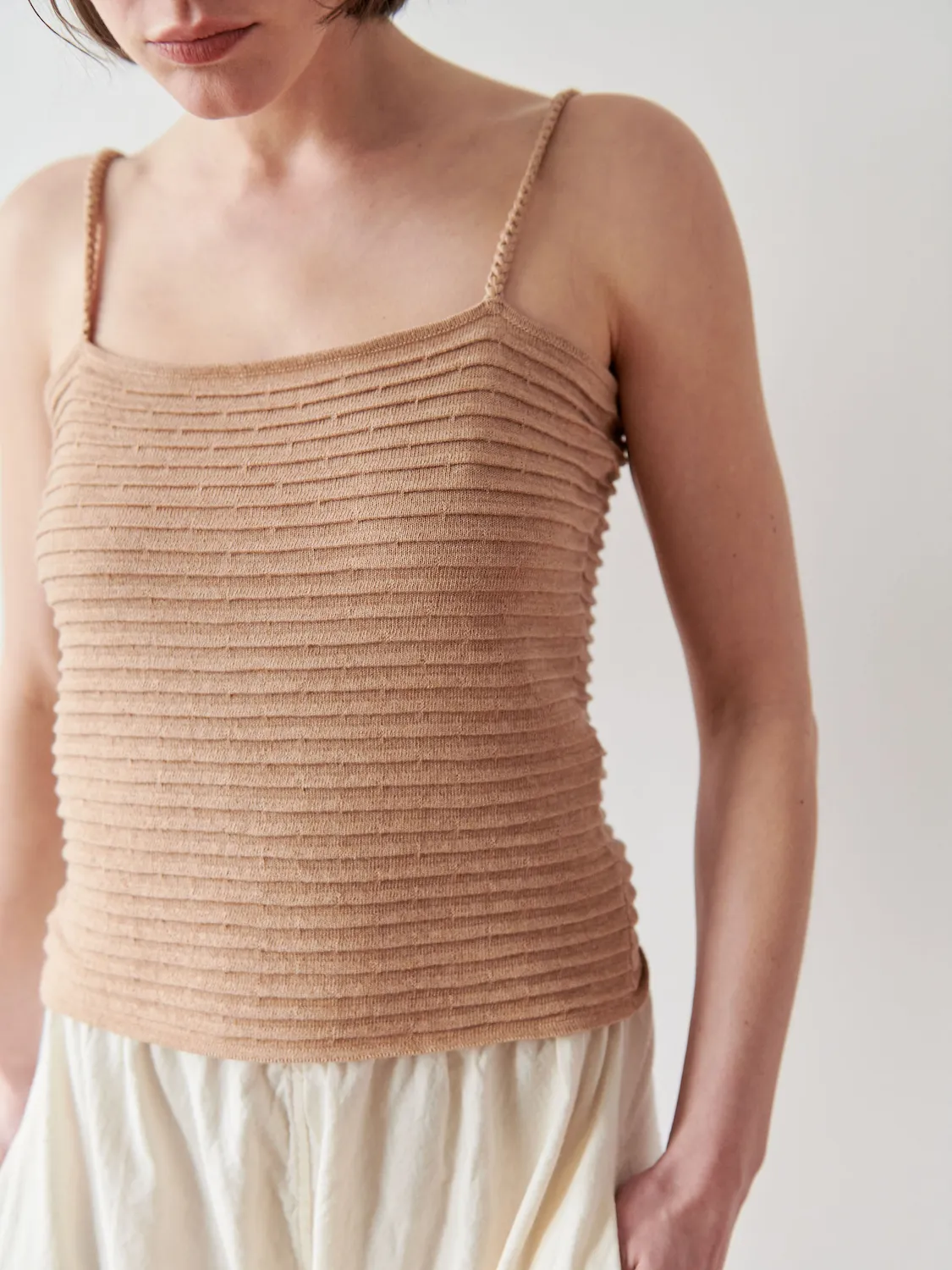Copy of Wol Hide | Ripple Cami - Sand sold by Fort product image thumbnail 2