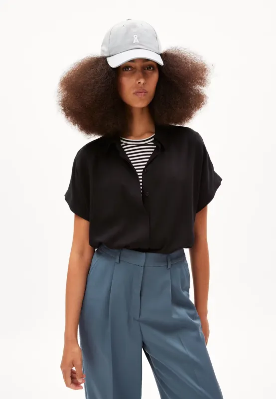 Armed Angels | Larisaana Blouse - Black sold by Fort