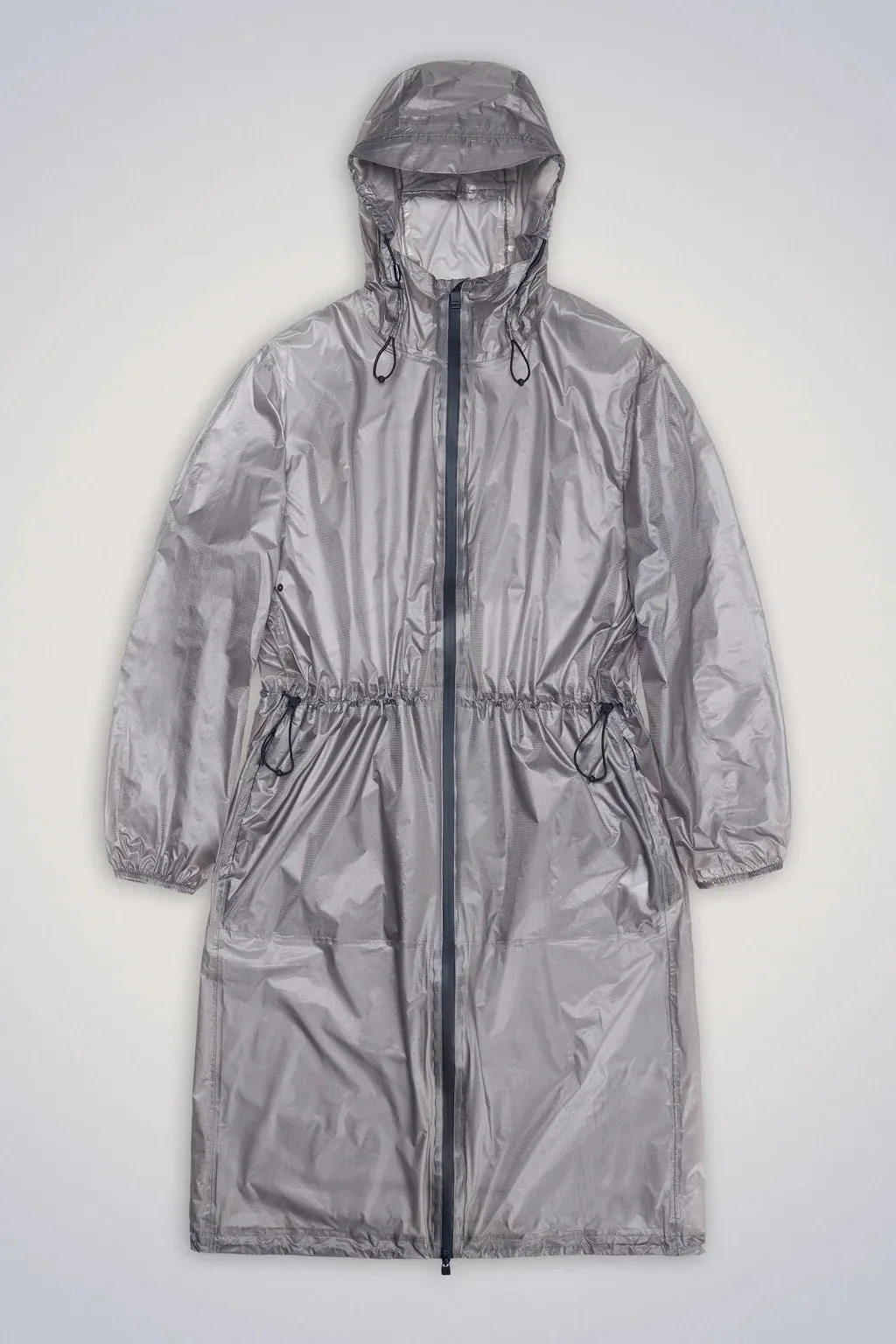 Rains | Norton Long Rain Jacket - Flint sold by Fort product image thumbnail 3