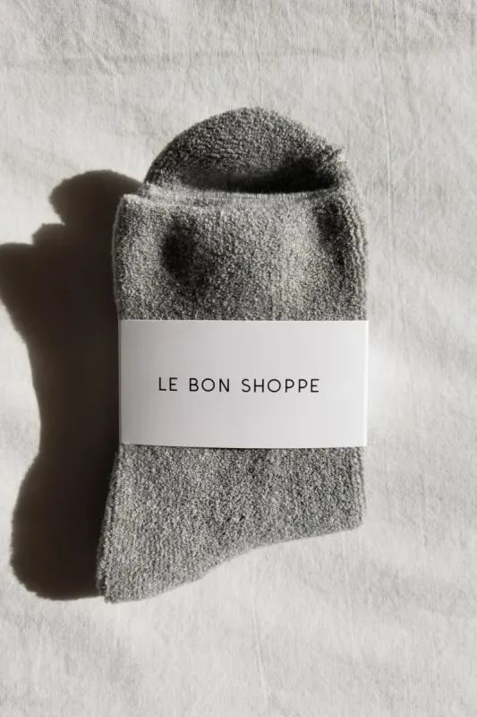 Le Bon Shoppe | Cloud Sock - Heather Gray sold by Fort