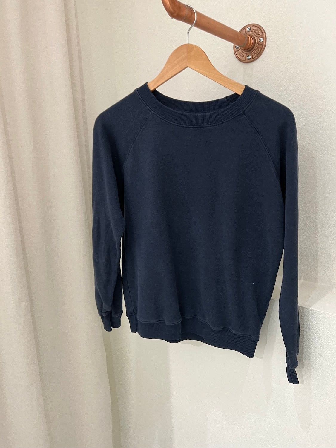 Jungmaven | Bonfire Raglan Sweatshirt - Navy sold by Fort product image thumbnail 2