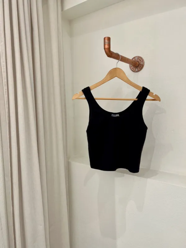 Jungmaven | Sporty Tank - Black sold by Fort