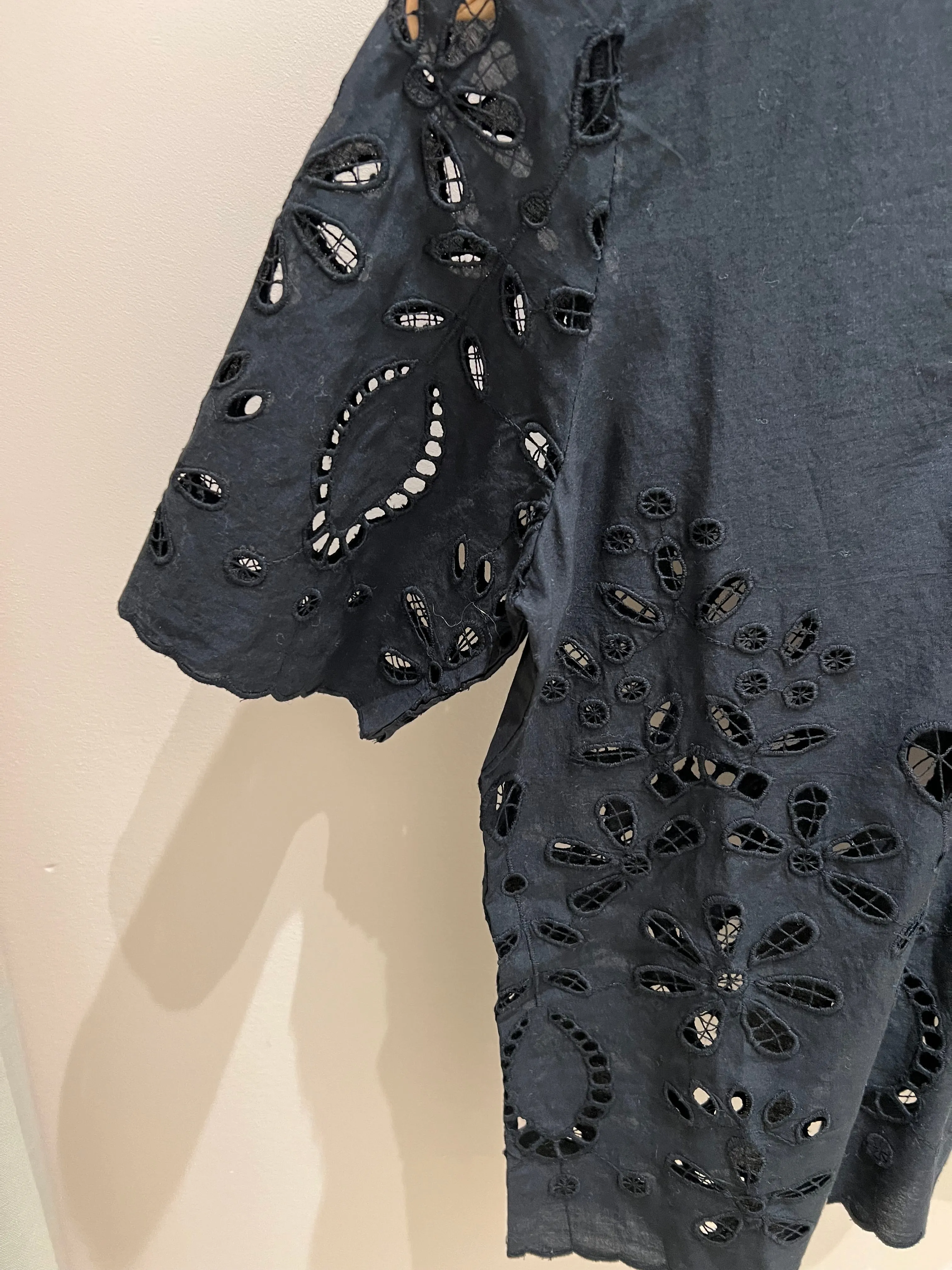 Indi & Cold | Embroidered Detail Shirt - Black sold by Fort product image thumbnail 5