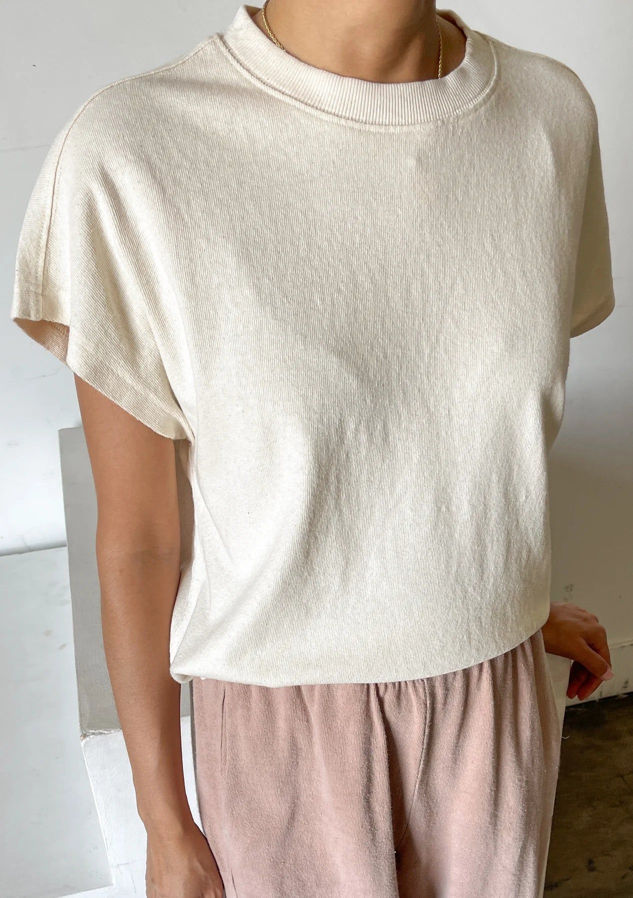 Le Bon Shoppe | Jeanne Tee - Naturel by sold by Fort product image thumbnail 3