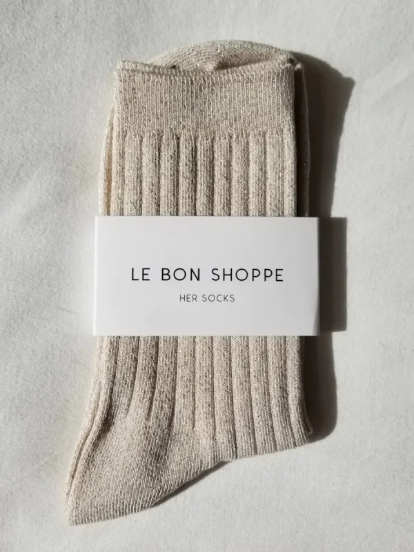 Copy of Le Bon Shoppe | Her Socks Glitter sold by Fort