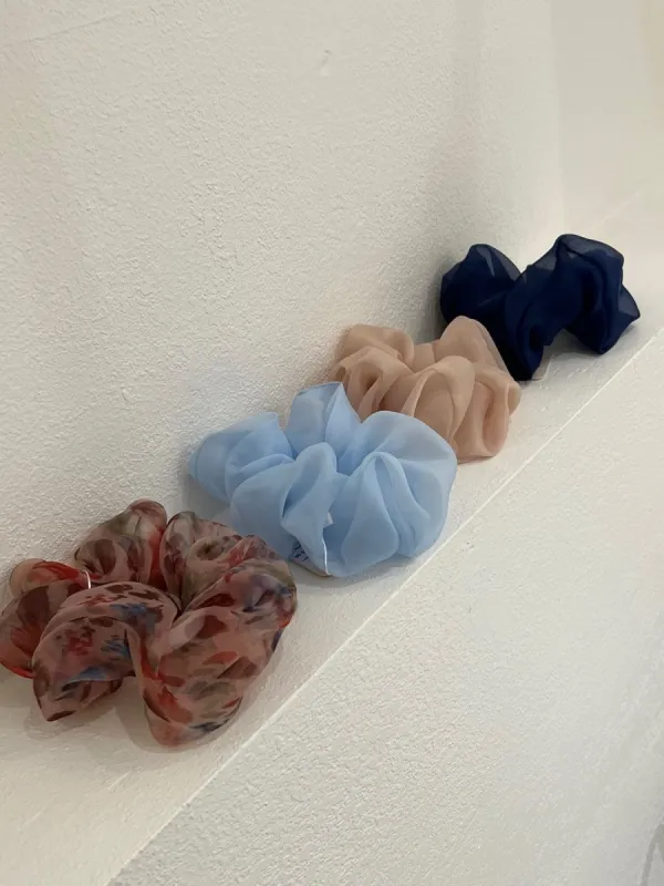 Bronze Age | Oversized Organza Scrunchies sold by Fort