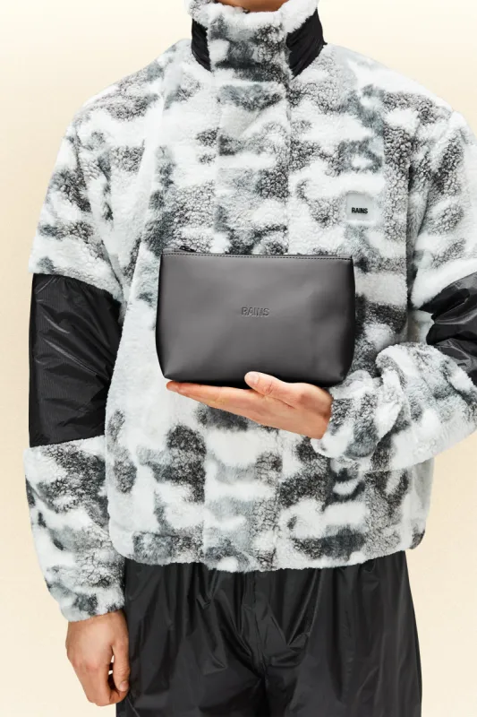 Rains | Cosmetic Bag - Metallic Grey sold by Fort