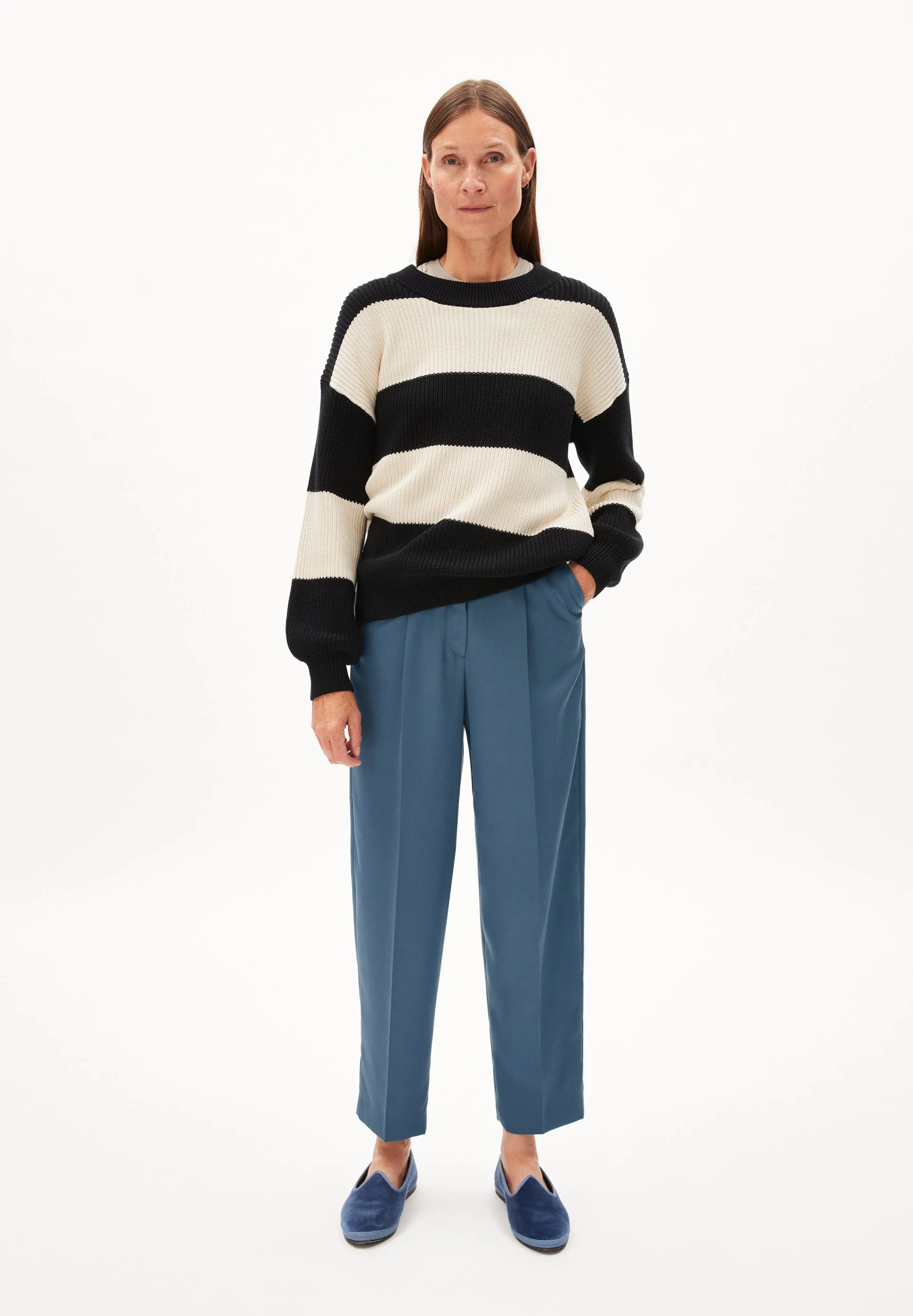 Armed Angels | Haayle Blockstripes Knit sold by Fort